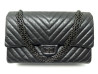  sac a main chanel grand 2.55 jumbo so black en