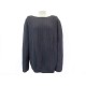 NEUF PULL LOUIS VUITTON XXL IT L FR 52 EN COTON ANTHRACITE COTTON SWEATER 750€