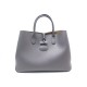 NEUF SAC A MAIN LONGCHAMP CABAS ROSEAU L L1681871112 EN CUIR GRIS HAND BAG 350€