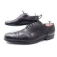 CHAUSSURES GIVENCHY RICHELIEU G1313 41.5 42 EN CUIR GRIS FONCE PATINE SHOES 620€