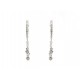 BOUCLES D'OREILLES DJULA CREOLES MINI SIMZA AKP0414 OR & DIAMANTS EARRINGS 1150€