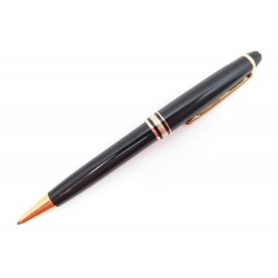 STYLO BILLE MONTBLANC MEISTERSTUCK CLASSIQUE DORE 10883 EN RESINE NOIR PEN 365€