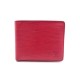 PORTEFEUILLE LOUIS VUITTON MULTIPLE EN CUIR EPI ROUGE RED WALLET BILLFOLD 405€