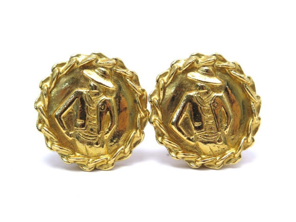  boucles d'oreilles chanel 1994 gabrielle coco