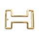 NEUF BOUCLE CEINTURE HERMES TONIGHT 32 MM METAL DORE GOLDEN BUCKLE + POCHON NEW