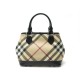 SAC A MAIN BURBERRY BOWLING SUPERNOVA TOILE TARTAN CHECK CANVAS HANDBAG 895€