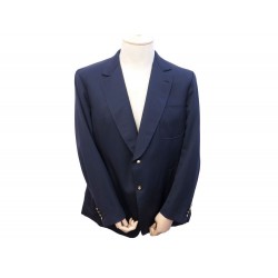 VESTE DE BLASER ARNYS SUR MESURE XL 56 58 EN LAINE BLEU BLUE WOOL JACKET 1500€