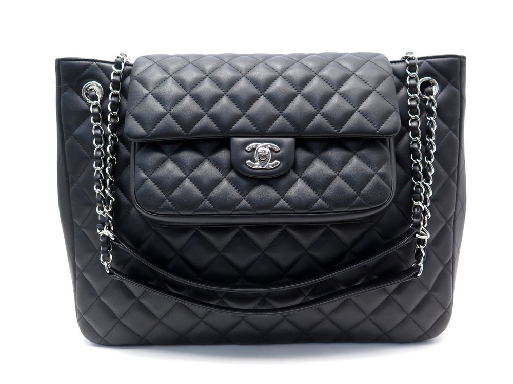  sac a main chanel cabas paris edinburgh matelasse