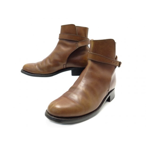 chaussures jm weston 4d 38 bottines jodhpur en cuir