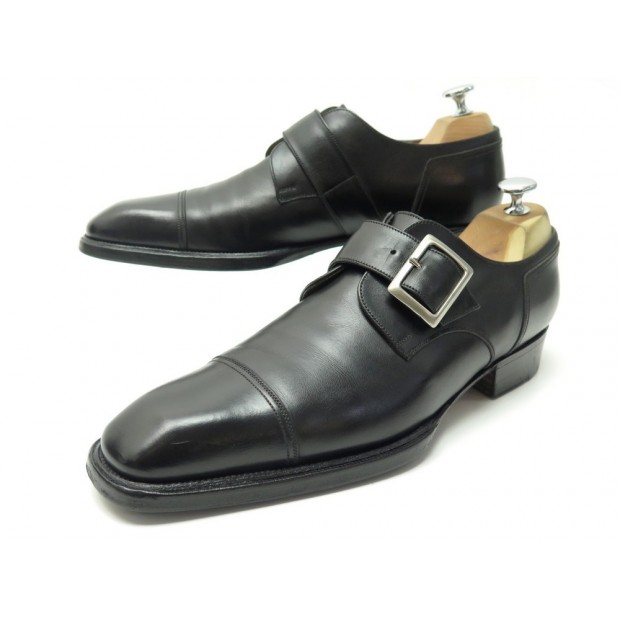 CHAUSSURES JM WESTON DARBY BEAUBOURG 632 7.5D 41.5 CUIR NOIR + BOITE SHOES 830€