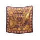 NEUF FOULARD HERMES L'OR DES CHEFS CARRE 90 METZ EN SOIE + BOITE SILK SCARF 375€