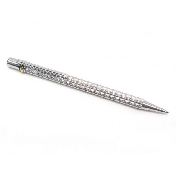 VINTAGE STYLO BILLE CARTIER TRINITY MUST EN PLAQUE ARGENT + ECRIN BALLPOINT 320€