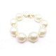 VINTAGE BRACELET CHANEL GROSSES PERLES VICTOIRE DE CASTELLANE 1984 18 CM PEARLS