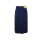 VINTAGE JUPE HERMES T 40 M EN VISCOSE BLEU FERMOIR CEINTURE EN CUIR SKIRT 1800€