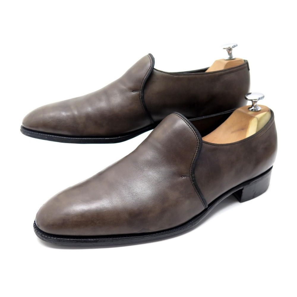 chaussures john lobb edward 8.5 42.5 mocassins cuir