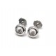 NEUF BOUCLES D'OREILLES CHOPARD HAPPY DIAMONDS ICONS 83A017 OR & DIAMANTS 1965€