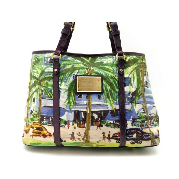 SAC A MAIN LOUIS VUITTON AILLEURS PROMENADE PM TOILE MULTICOLORE HANDBAG 1215€