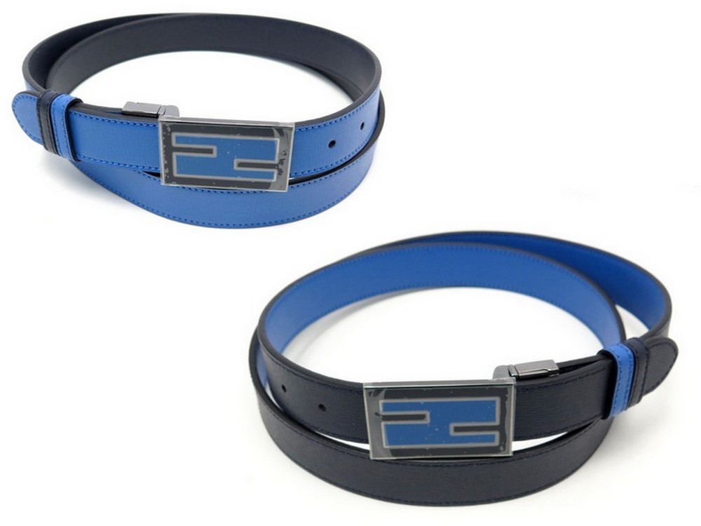 samvittighed Hele tiden tegnebog ceinture fendi reversible t 120 7c0307 cuir bleu