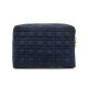 NEUF TROUSSE CHRISTIAN DIOR A MAQUILLAGE EN TOILE CANNAGE BLEU CANVAS POUCH 450€