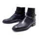 CHAUSSURES JM WESTON JODHPUR 722 9E 43 BOTTINES EN CUIR NOIR LEATHER BOOTS 910€