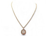 collier bulgari bvlgari 345277 49 cm en or rose