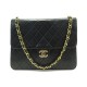 VINTAGE SAC A MAIN CHANEL TIMELESS SQUARE EN CUIR MATELASSE NOIR HAND BAG 5500€