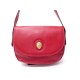 SAC A MAIN LANCEL BESACE EN CUIR GARINE ROUGE RED LEATHER HAND BAG PURSE 490€