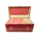 BOITE A BIJOUX ELIE BLEU COFFRET EN BOIS SYCOMORE FRAMBOISE JEWELS BOX 13000€