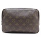 VINTAGE POCHETTE LOUIS VUITTON TROUSSE DE TOILETTE 23 TOILE MONOGRAM CLUTCH 550€