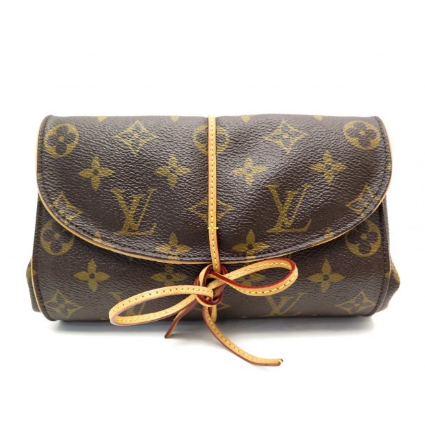 NEUF POCHETTE TROUSSE A BIJOUX PLIABLE LOUIS VUITTON M47837 JEWELLERY CASE 890€