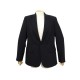 NEUF VESTE RALPH LAUREN SMOCKING L 42 FR 10 US LAINE NOIR NEW WOOL JACKET 2000€