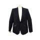 NEUF VESTE RALPH LAUREN SMOCKING L 42 FR 10 US LAINE NOIR NEW WOOL JACKET 2000€