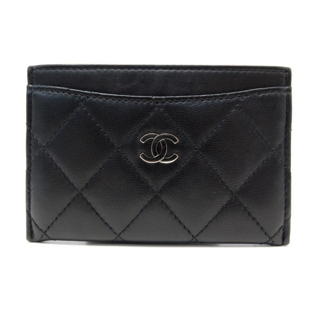 porte cartes chanel classique ap0213 en cuir