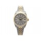NEUF MONTRE ROLEX OYSTER PERPETUAL DATE JUST 68273 REVISEE OR ACIER WATCH 7110€