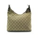 SAC A MAIN GUCCI HOBO 115003 TOILE MONOGRAMME MARRON BROWN CANVAS HANDBAG 670€