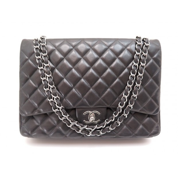 SAC A MAIN CHANEL TIMELESS CLASSIQUE MAXI JUMBO EN CUIR MATELASSE HAND BAG 7100€