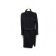 NEUF TAILLEUR LOUIS VUITTON VESTE CAPE T44 ET JUPE T42 CACHEMIRE NOIR SUIT 3310€