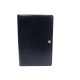 NEUF BLOC NOTES CHAUMET EN CUIR GRAINE BLEU MARINE BLUE LEATHER NOTE PAD