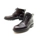 CHAUSSURES HESHUNG BOTTINES PIN 9 43 CUIR CORDOVAN BORDEAUX BOOTS SHOES 595€