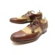 CHAUSSURES CHURCH'S SHANGHAI RICHELIEU 9 43 BOUT FLEURI CUIR MARRON SHOES 850€