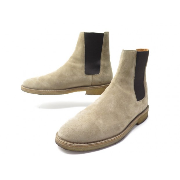 CHAUSSURES YVES SAINT LAURENT BOTTINES NEVADA 442376 42.5 CHELSEA BOOTS 695€