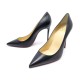 NEUF CHAUSSURES CHRISTIAN LOUBOUTIN KATE 100 39 ESCARPINS CUIR NOIR + BOITE 575€