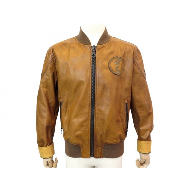 MANTEAU MATCHLESS IRON BOMBER ARNOLD SCHWARZENEGER BLOUSON L 52 CUIR COAT 1499€