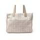 SAC A MAIN CHANEL CABAS 8 HEURES CROISIERE SHOPPING TOILE BEIGE HAND BAG 2400€