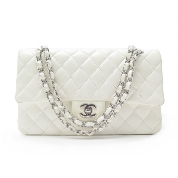 SAC A MAIN CHANEL CLASSIQUE TIMELESS MEDIUM CUIR MATELASSE BANDOULIERE BAG 6050€