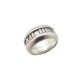 BAGUE TIFFANY & CO ATLAS T 49 ARGENT MASSIF BIJOU 8.2 GR SILVER RING JEWEL 300€