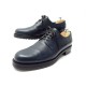 NEUF CHAUSSURES LOUIS VUITTON DERBY 10 44 FR CUIR BLEU LEATHER MARINE SHOES 970€