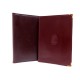 LOT CARTIER MUST 2 COUVERTURE AGENDA PORTE BLOC NOTE CUIR BORDEAUX NOTEBOOK 860€