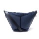 SAC A MAIN JEROME DREYFUSS ABEL BANDOULIERE CUIR ET DAIM BLEU MARINE BAG 1170€