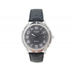 MONTRE HERMES CLIPPER 39 MM CP2.810 ACIER PALLADIE AUTOMATIQUE STEEL WATCH 3545€